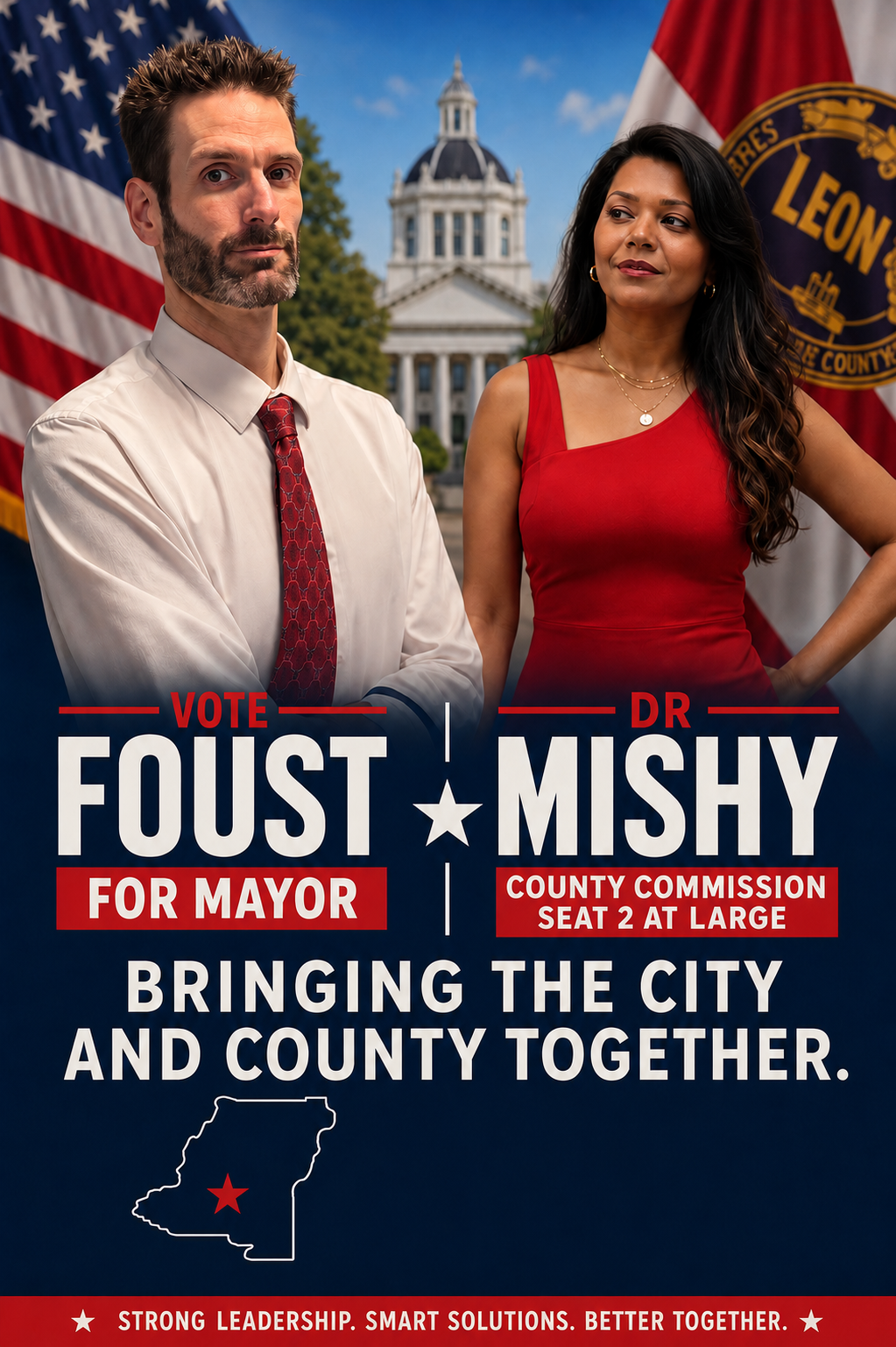 Campaign portrait of Mishy Rashid